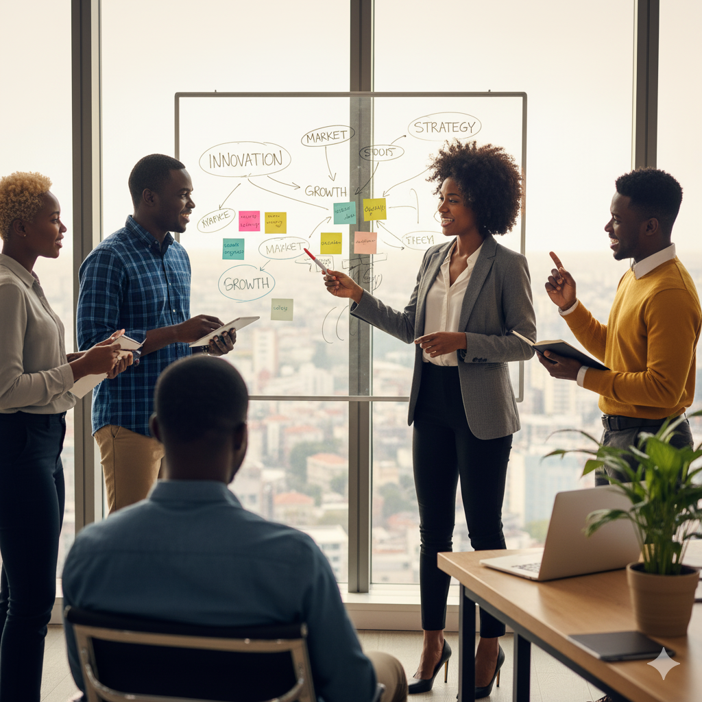 Équipe en collaboration